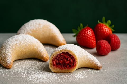 Découvrez la recette d’Aïcha, une passionnée de douceurs maison, qui revisite les cornes de gazelle avec l’infusion Fraise Framboise Papothé. Une création originale, fruitée et inspirante à tester absolument !