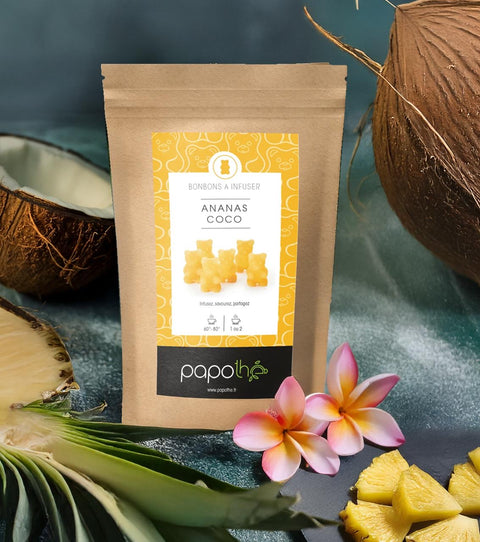 Bonbons à infuser Ananas Coco