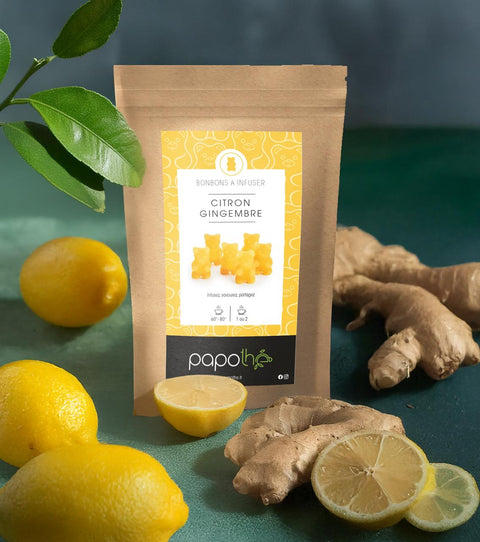 Bonbons à Infuser Citron Gingembre