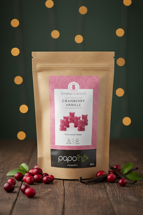 Bonbons à infuser Cranberry Vanille