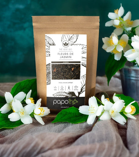 Thé Vert Jasmin Bio (Fleurs de Jasmin)