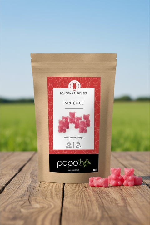 Bonbons à infuser Pastèque