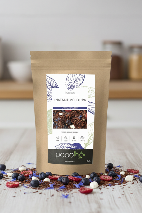 Rooibos Myrtille Yaourt (Instant Velours)