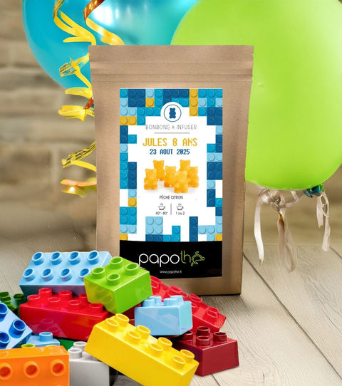 Sachets Thé Personnalisés Bonbons