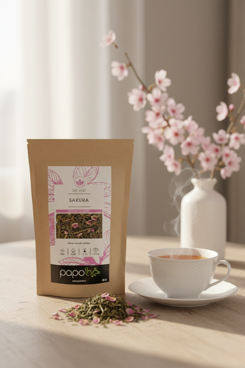 Thé Vert Pétales de Rose (Sakura)