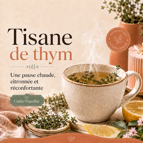 Tisane de thym : bienfaits incroyables, préparation et infusion thym citron