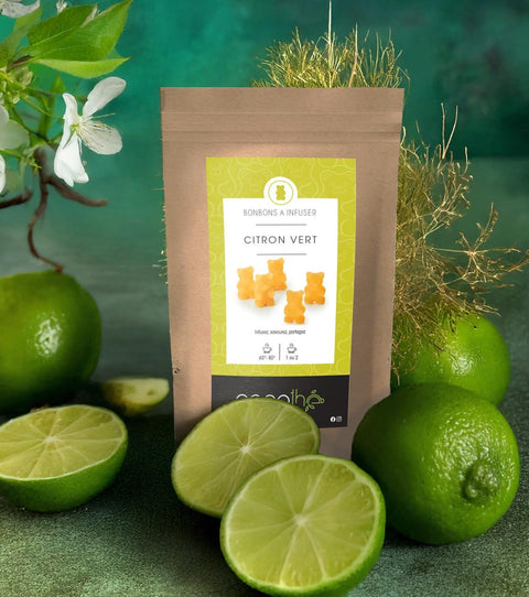 Bonbons à infuser Citron Vert