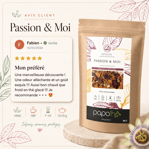 Infusion Fruit de la Passion (Passion&Moi)