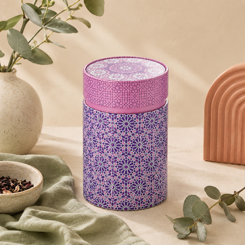 Boîte à Thé Andalusia 150g – Double Couvercle