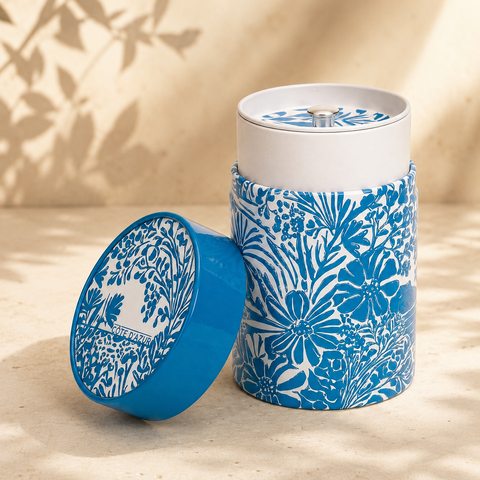 Boîte à Thé Côte d'Azur 150g – Double Couvercle
