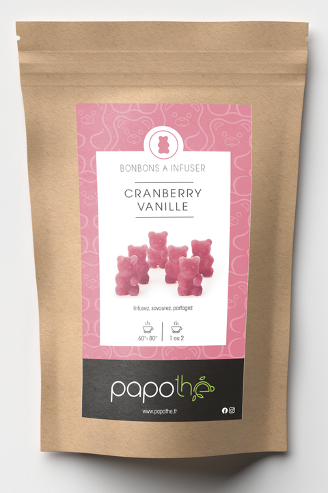 Bonbon à infuser Cranberry Vanille