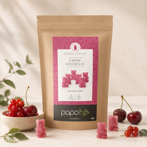 Bonbons à infuser Cerise Groseille