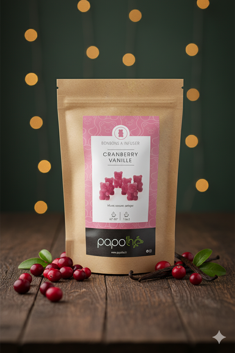 Bonbons à infuser Cranberry Vanille