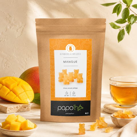 Mit Mango angereicherte Bonbons