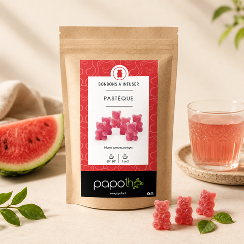 Bonbons à infuser Pastèque