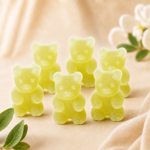 Mit Apfel angereicherte Bonbons