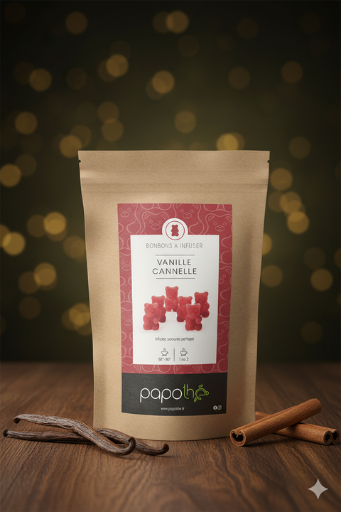 Bonbons à infuser Vanille Cannelle
