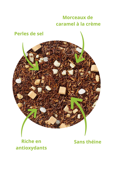 Composition Rooibos Caramel Salé (Armor Délice)