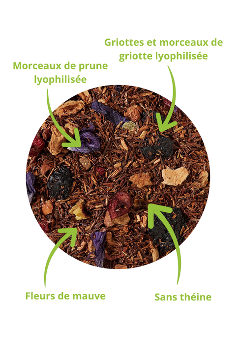 Rooibos Griotte Prune (Mademoiselle Rubis)