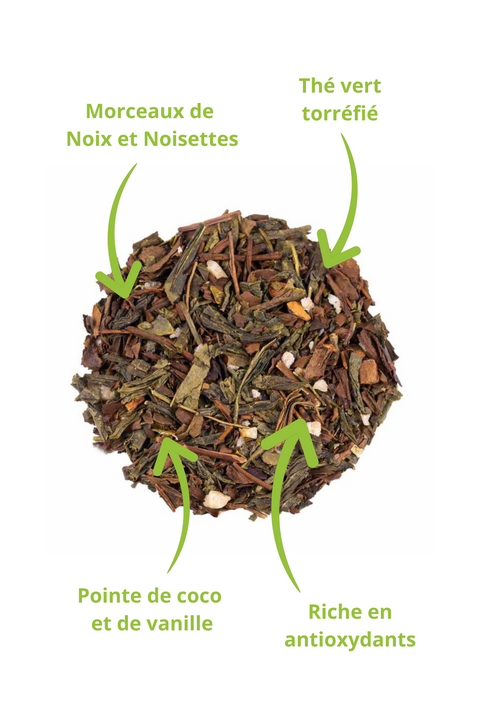 Thé Vert Noix/Noisette (Casse-Noisette)