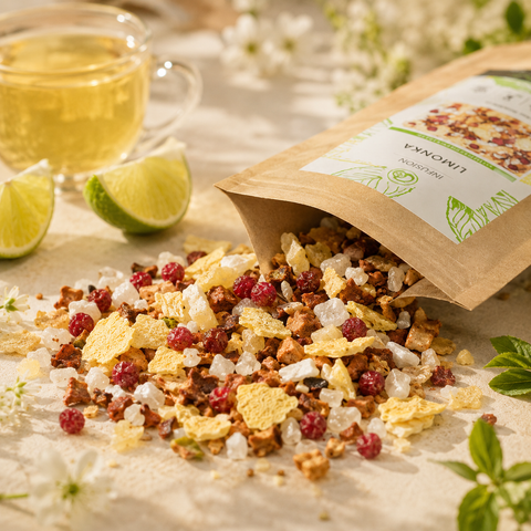 Infusion Citron Vert Limonka Papothé en sachet vrac 100 g