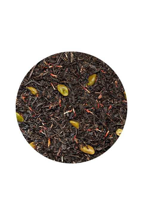 Thé Noir Pistache Truffe au Chocolat Café (Trésor des Rois)