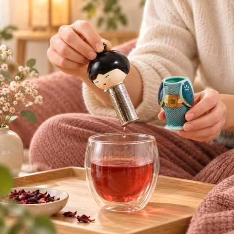 Filtre à Thé Flottant TEAFAN - Infuseur Universel