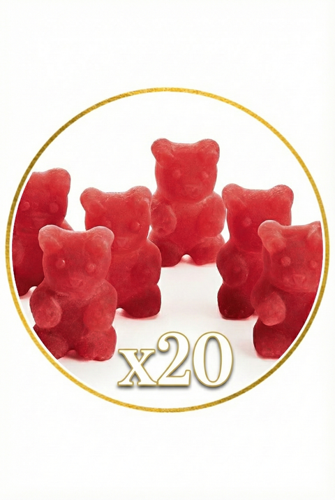 Himbeer-Vanille-Aufguss-Bonbons