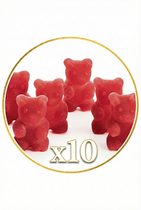 Himbeer-Vanille-Aufguss-Bonbons