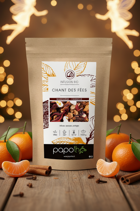 Infusion Bio Mandarine Cannelle (Chant des Fées)