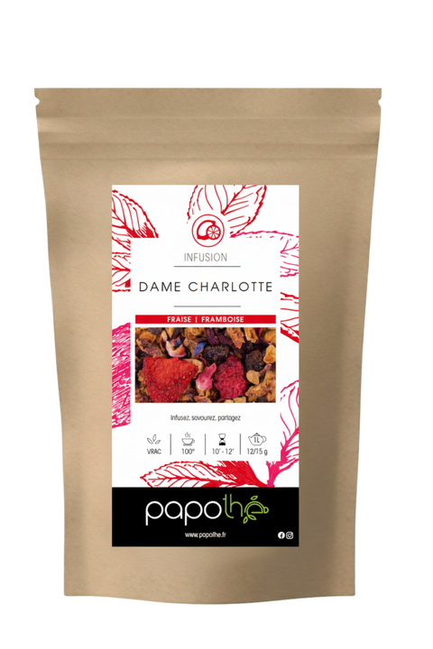 Infusion Fraise Framboise Premium (Dame Charlotte)