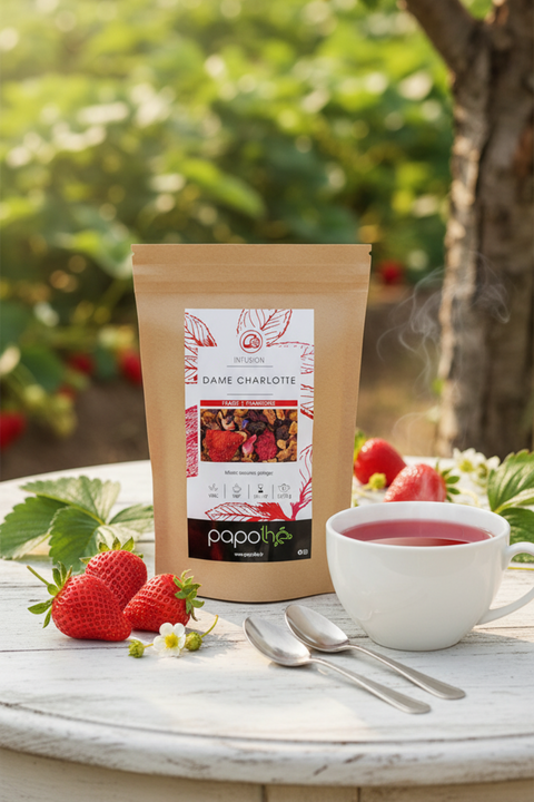 Infusion Fraise Framboise Premium (Dame Charlotte)