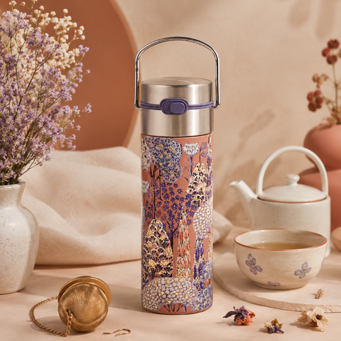 Thermos Leeza Patagonia 500 ml – Bouteille Isotherme avec Filtre Inox