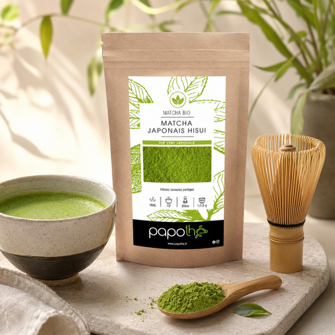 Matcha Papothé – Grünteepulver &amp; japanisches Zubehör