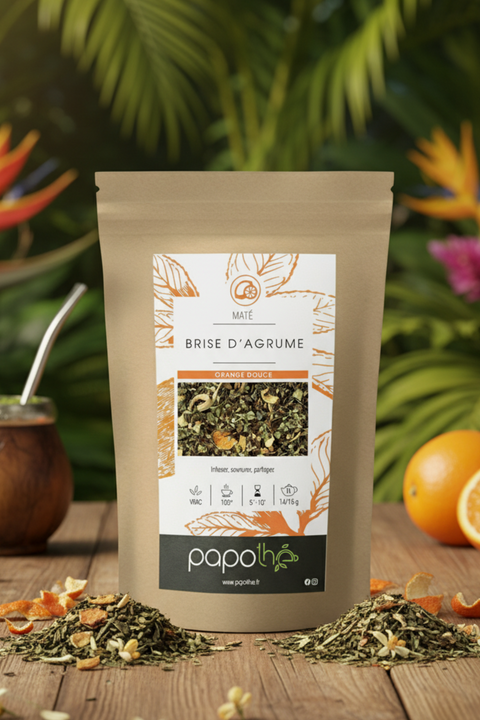 Maté Orange Douce (Brise d’Agrume)