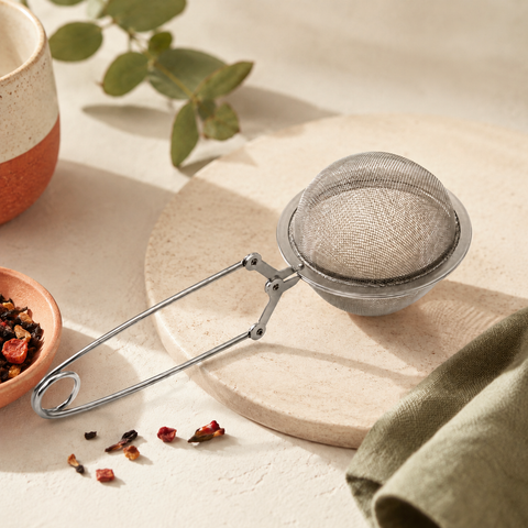 Pince à Thé Boule Inox 5 cm – Infuseur pour Thé et Tisane en Vrac