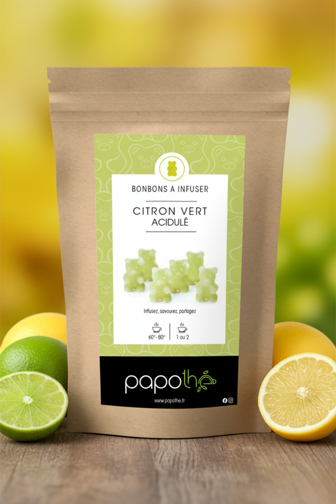 Bonbons à infuser Citron Vert Acidulé
