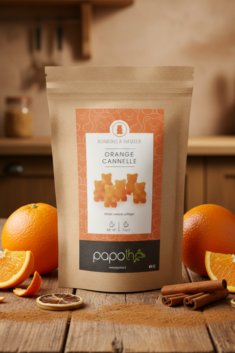 Bonbons à infuser Orange Cannelle