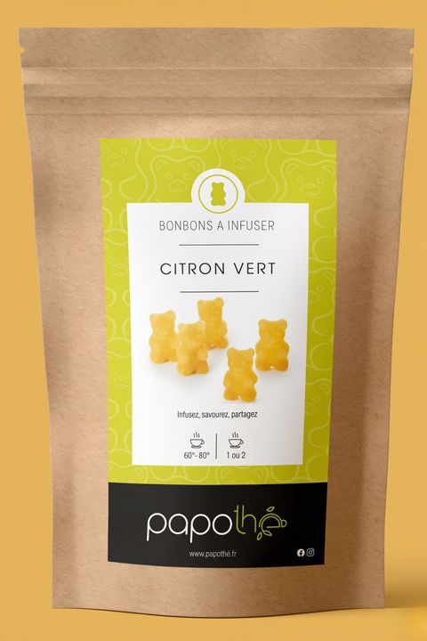 Bonbons à infuser Citron Vert