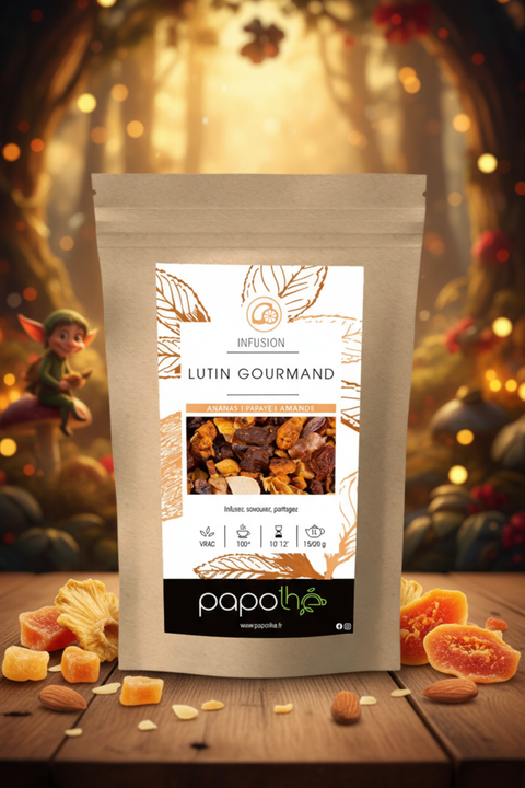 Infusion Ananas Papaye Amande (Lutin Gourmand)