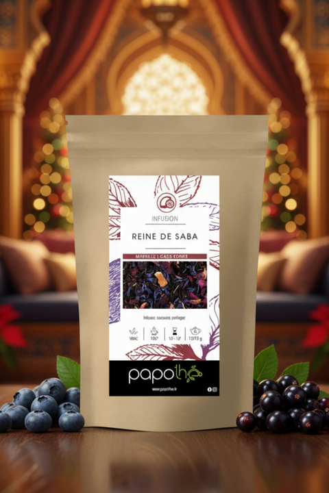 Infusion Myrtille Cassis Sureau (Reine de Saba)
