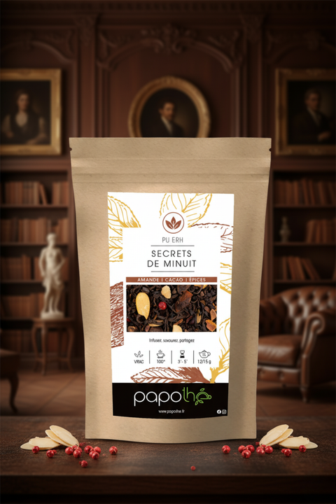 Pu Erh Gâteau aux Amandes (Secret de Minuit)