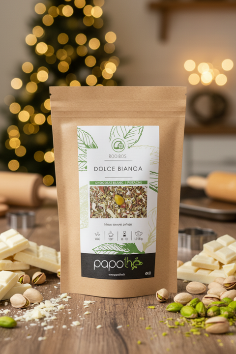 Rooibos Chocolat Blanc/Pistache (Dolce Bianca)