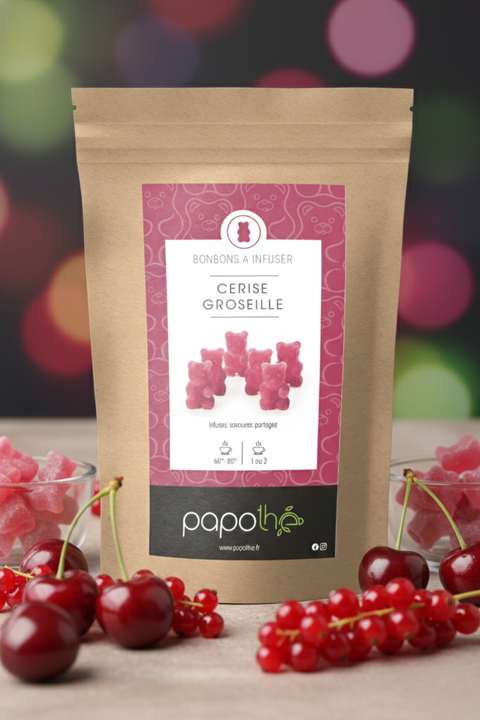 Bonbons à infuser Cerise Groseille