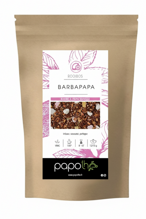 Rooibos Barbe à Papa Vanille (Barbapapa)