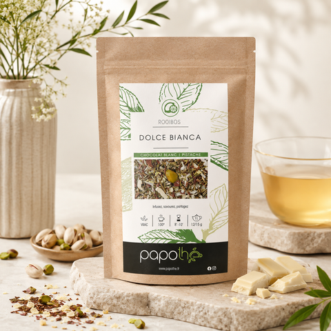 Rooibos Chocolat Blanc/Pistache (Dolce Bianca)
