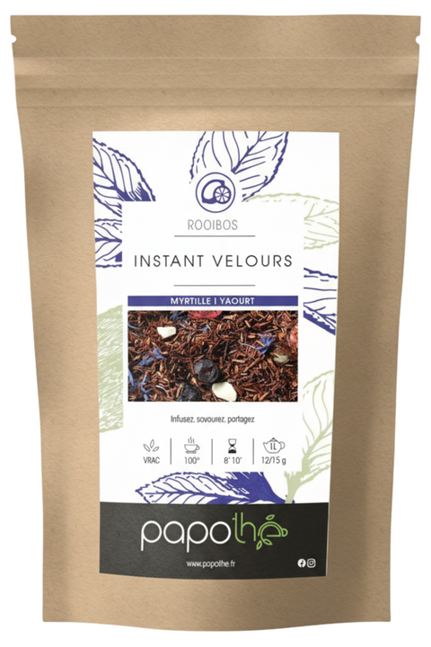 Rooibos Myrtille Yaourt (Instant Velours)
