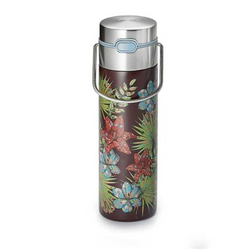 Acier Inox 316 Théière Théière à Motif Floral Vintage, Infuseur Intégré, Mini Cafetière En Acier Inoxydable Avec Couvercle, Tasse Isolée Sous Vide Carafe à Thé Avec Filtre Intégré Acier Inox 316 Théière Théière à Motif Floral Vintage, Infuseur Intégré, Mini Cafetière En Acier Inoxydable Avec Couvercle, Tasse Isolée Sous Vide Carafe à Thé Avec Filtre Intégré