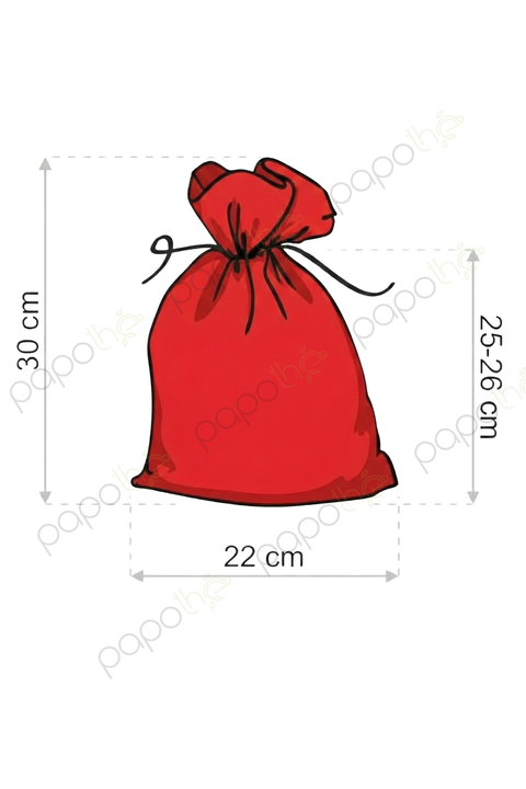 Sac Cadeau en Jute – 22×30 cm