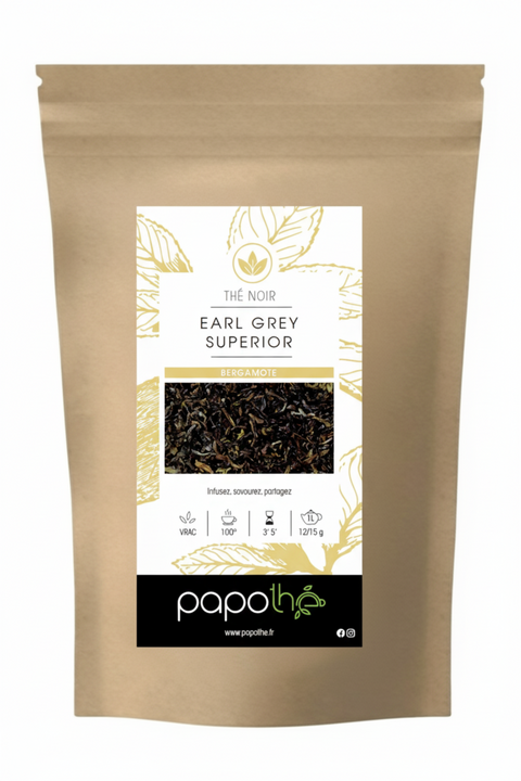 Thé Noir Earl Grey Bergamote Superior